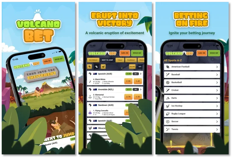 VolcanoBet app
