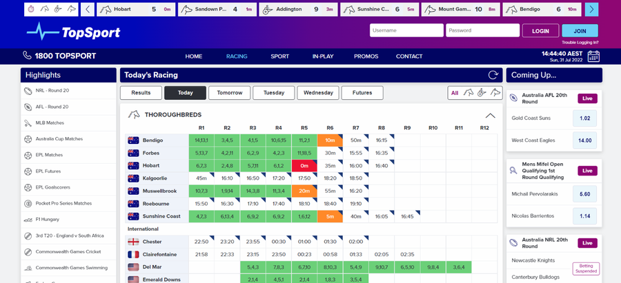 TOPSPORT HORSERACING