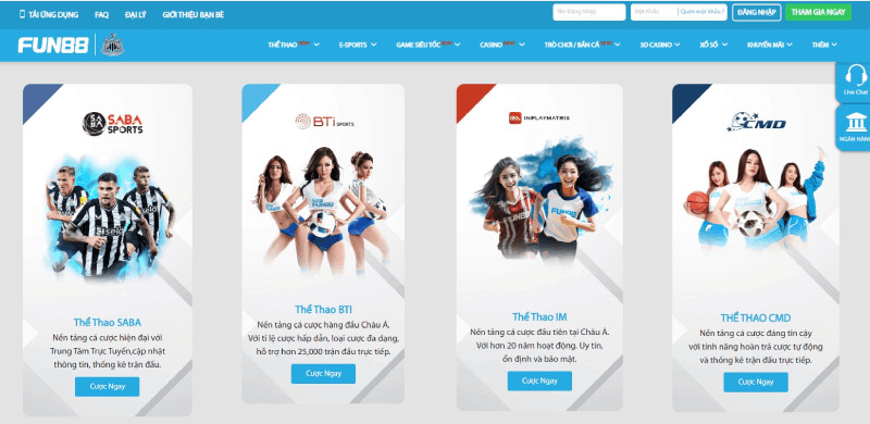 cá cược thể thao Fun88