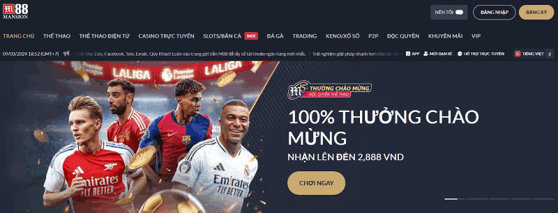 nhà cái tiền điện tử M88