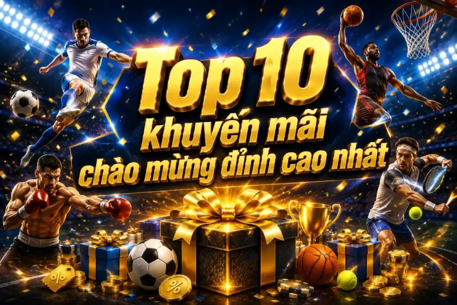 top 10 khuyến mãi chào mừng
